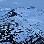 Advance Peak from Malings Peak (pack tracks can be seen in snow)