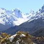 Lake McKenzie Basin, Emily Pass and Peak from Key Summit