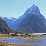 Sinbad Gully and Mitre Peak, Milford Sound