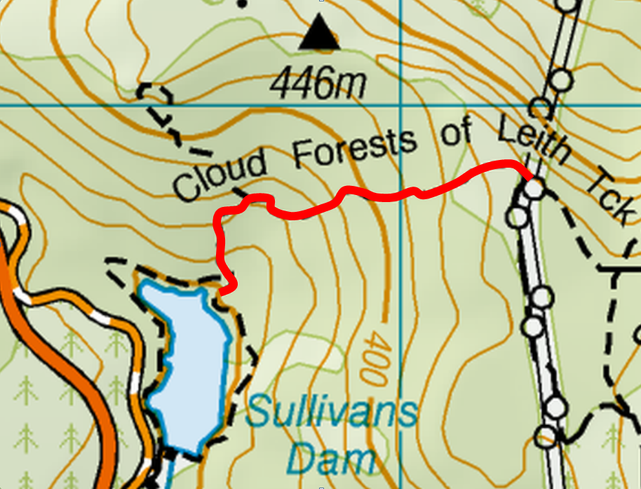 Cloud Forest of Leith Map